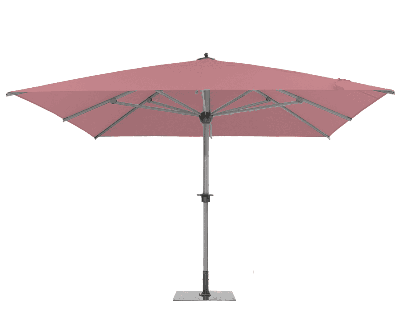 Parasol géant Sunwheel Carré 350x350 Acrylique sunbrella premium Opéra | La Maison du Parasol