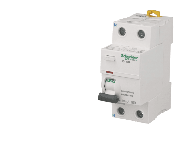 Interrupteur différentiel modulaire bipolaire Schneider Acti9 iID 40A / 30mA type AC