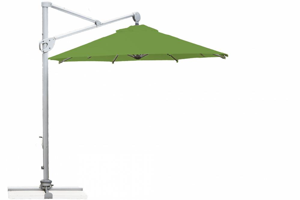 Parasol déporté Helios résistant au vent Rond Ø 300 Acrylique sunbrella premium Macao | La Maison du Parasol